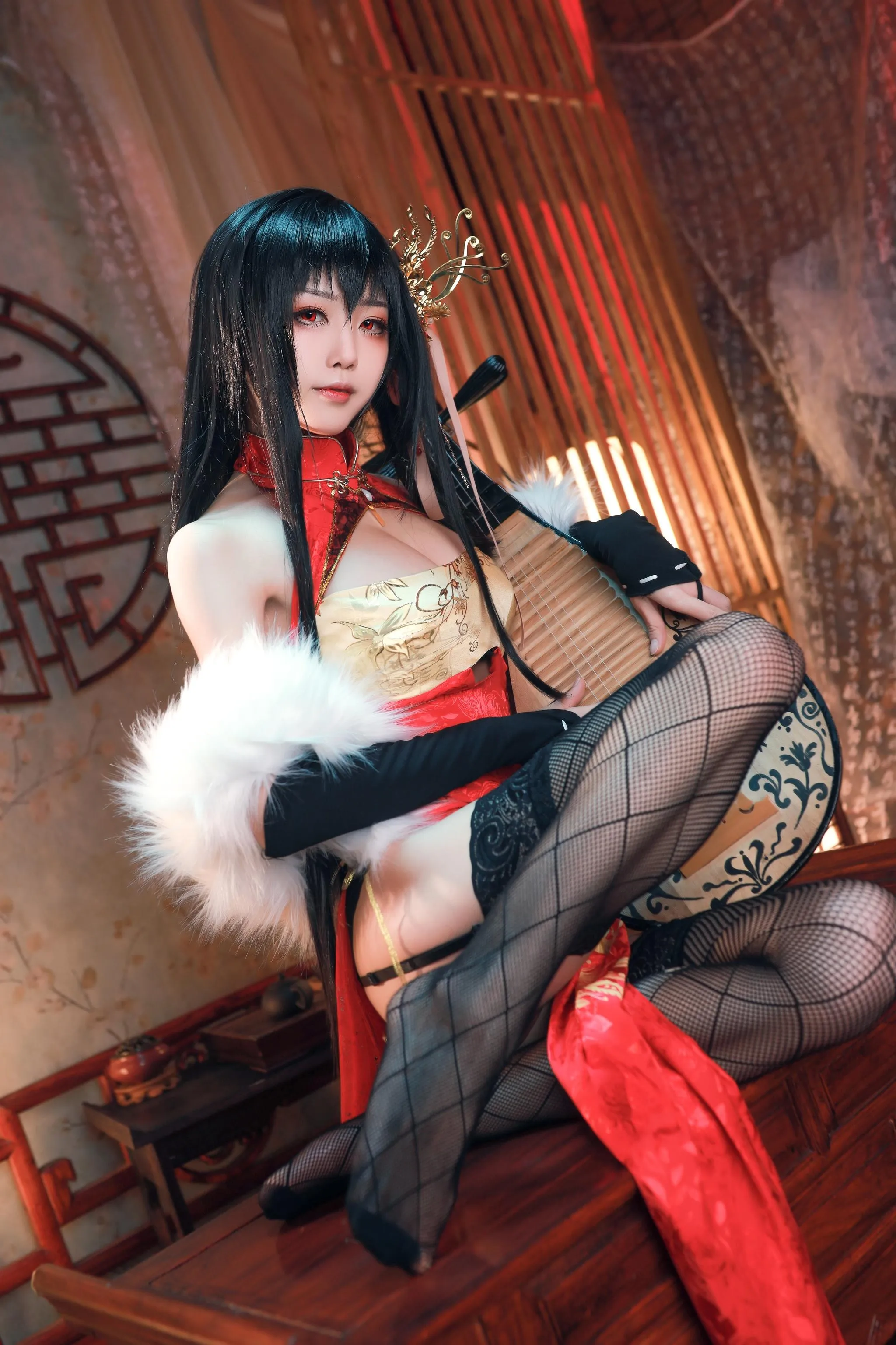 水淼 – NO.29 大凤新春旗袍 [40P]插图1